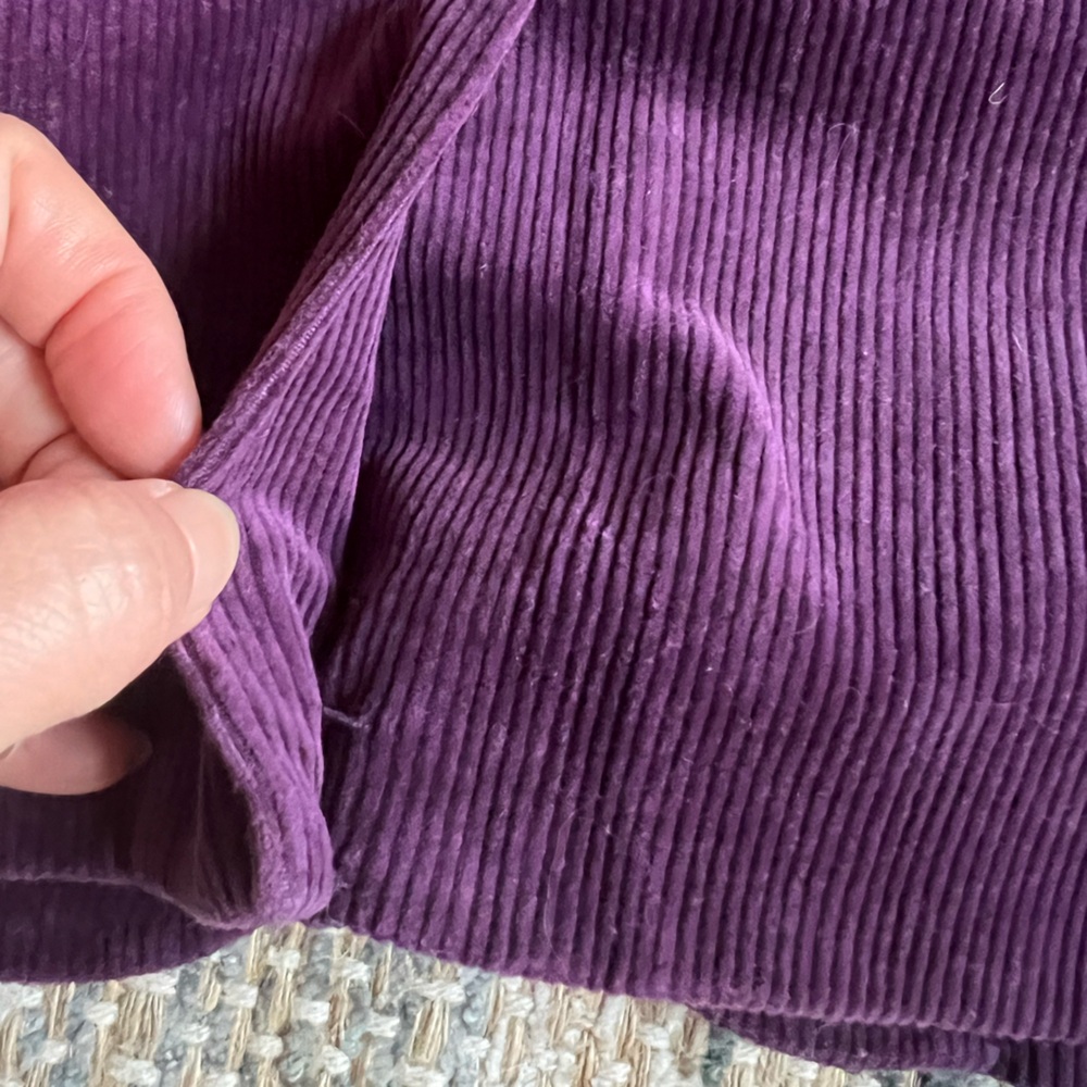 Ralph Lauren Deep Purple Corduroy Blazer - Picture 8 of 9